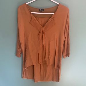 Camel brown blouse